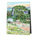 R35-008 / Dubai - Silhouette mit Burj Khalifa