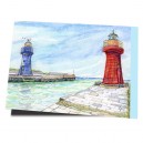 R14-020/ Italien - Hafeneinfahrt von Castiglione