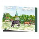 D3-050 / Pferde auf der Koppel